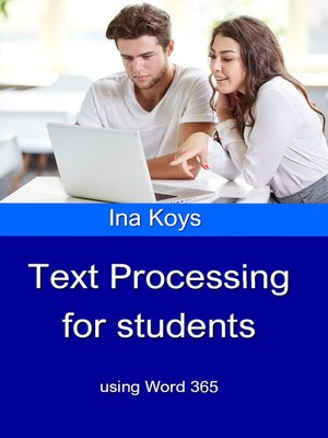 cover image of Text Processing for Students